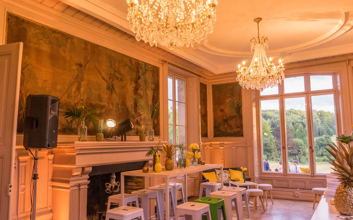 Installation DJ à Château de la Bucherie